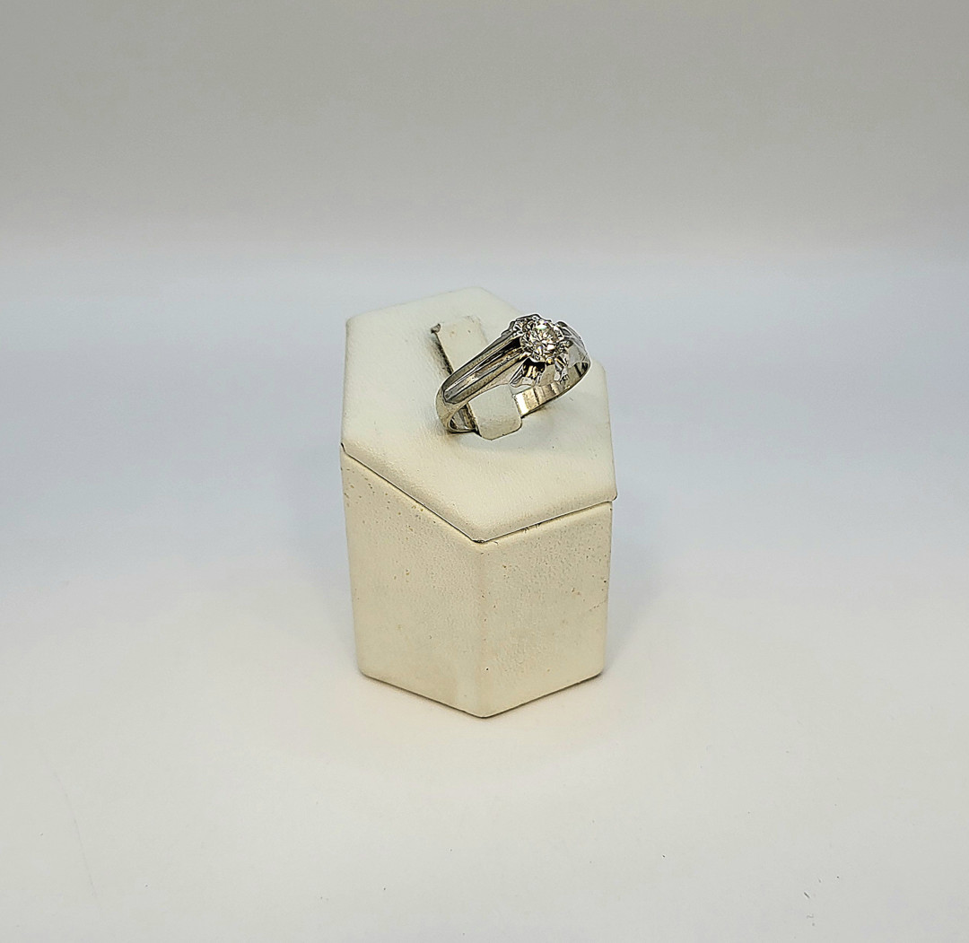 Anello oro diamante tg brillante