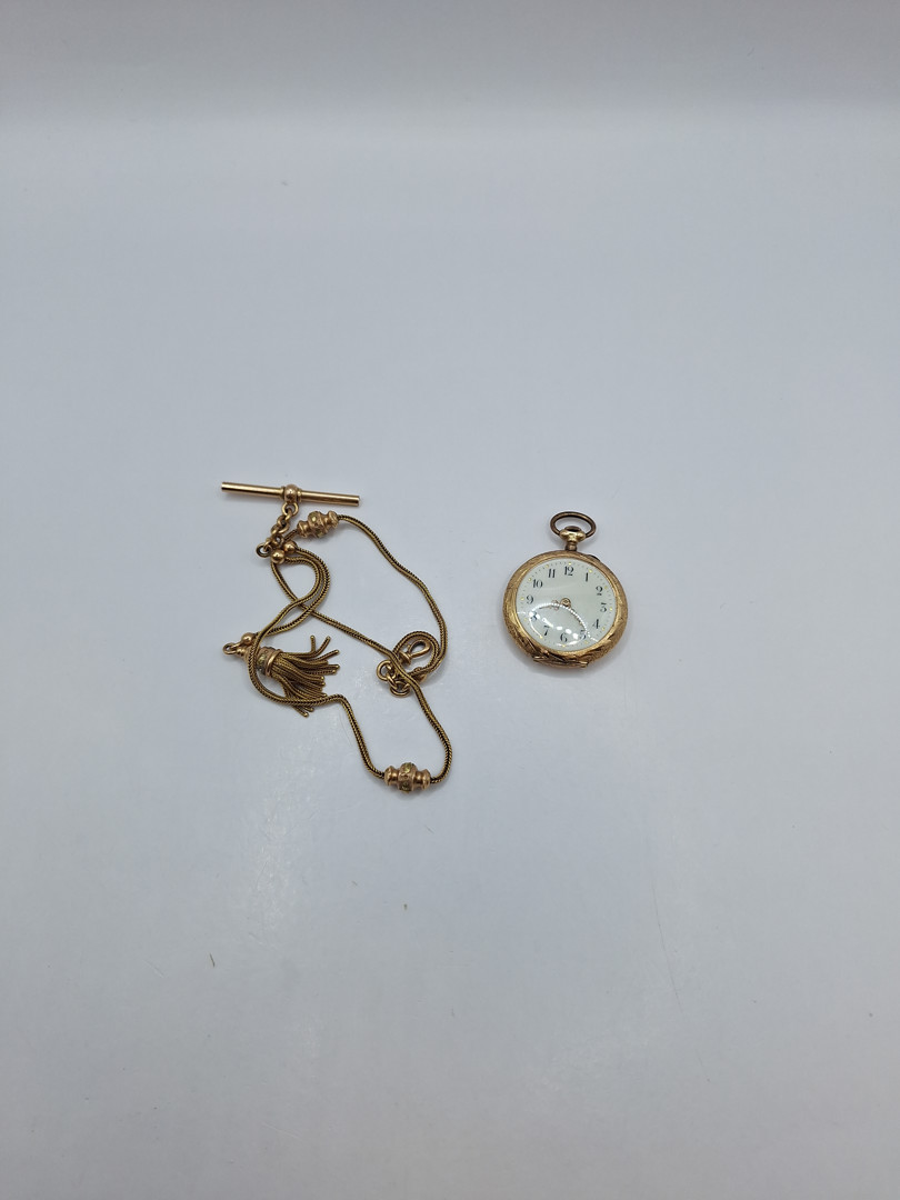 Orologio e catena oro 