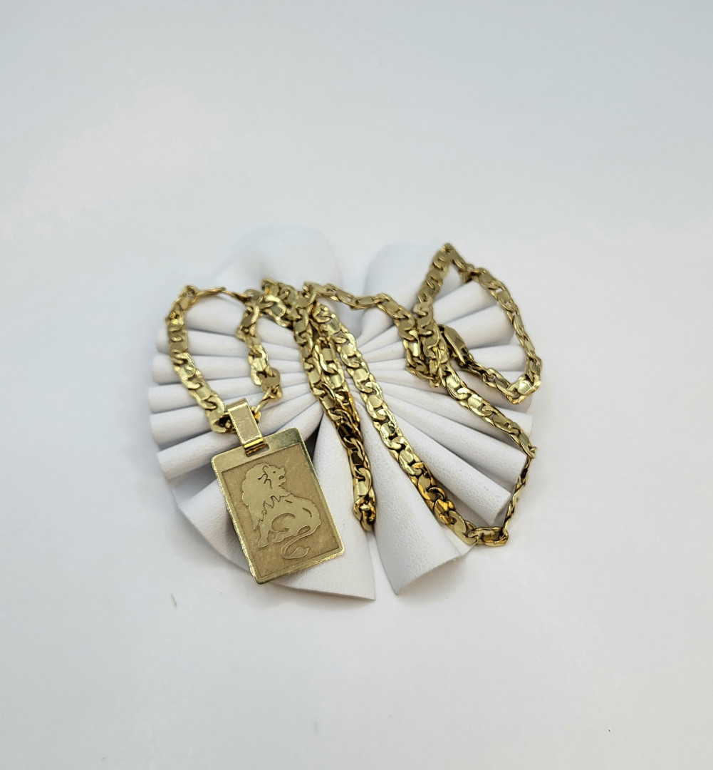 Catena e ciondolo oro