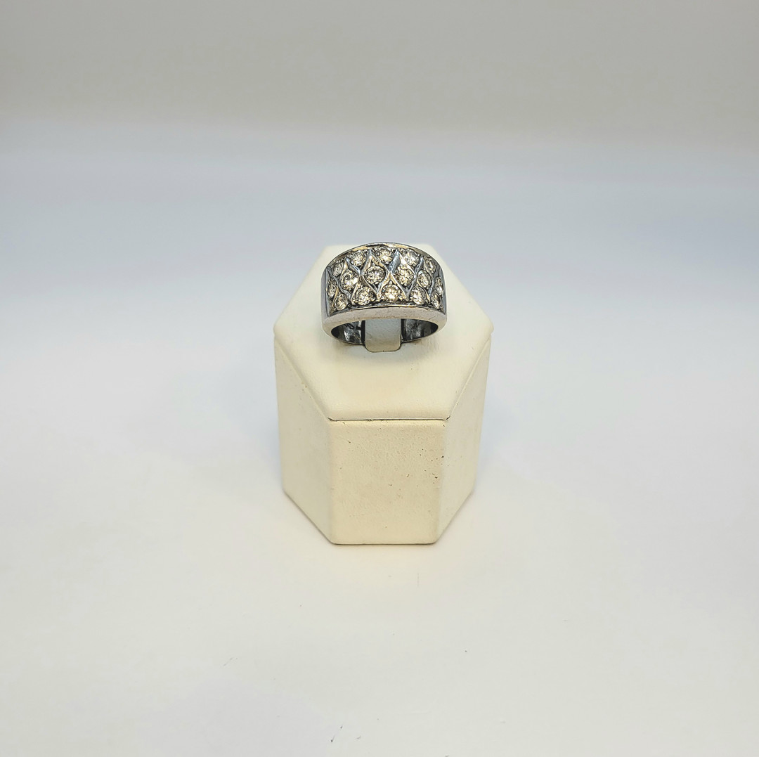 Anello oro diamanti