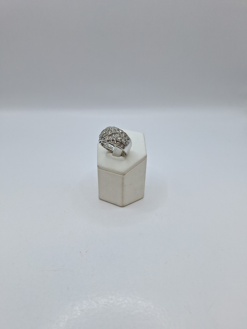 Anello oro diamanti
