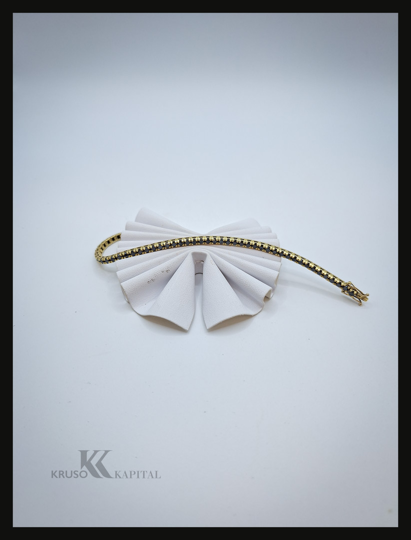 Bracciale oro pietre
