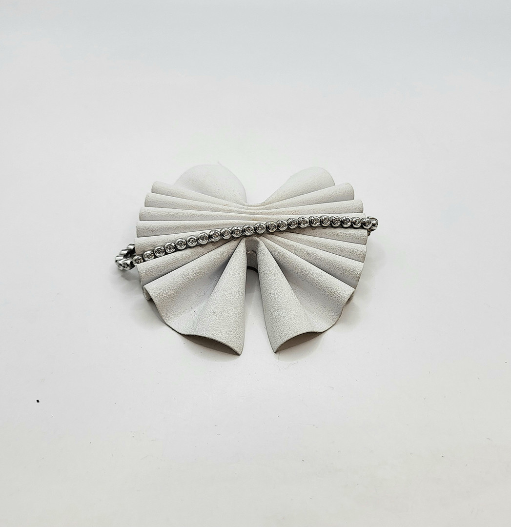 Bracciale tennis oro diamantini