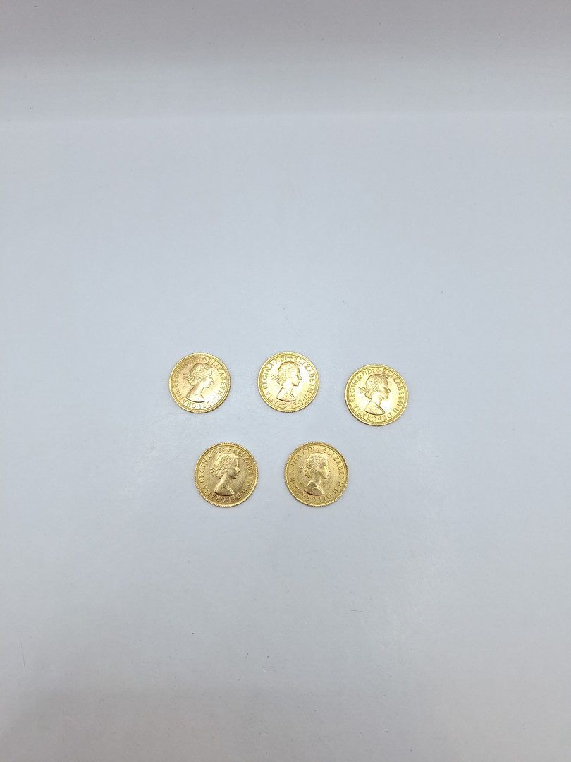 Cinque sterline oro