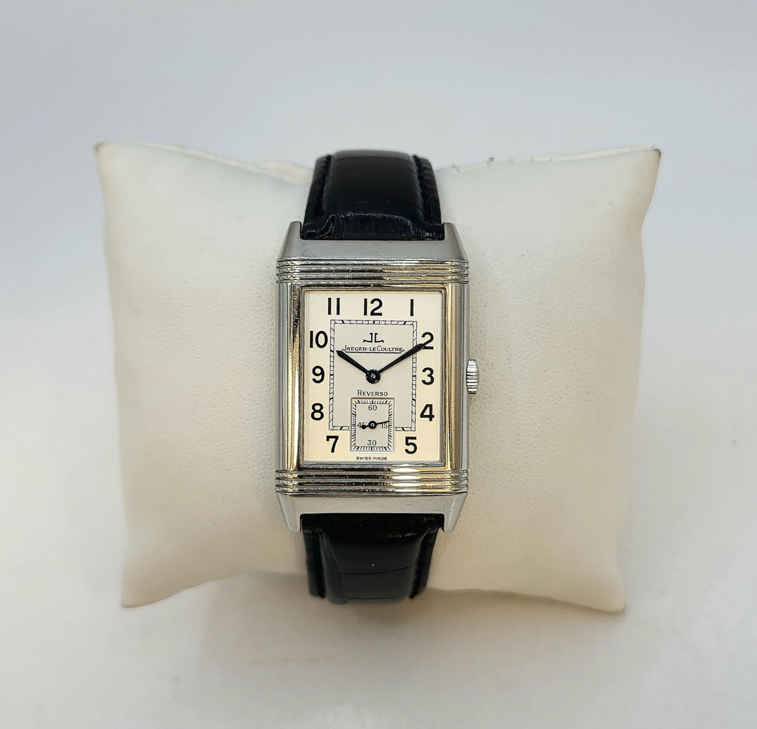 Orologio Jaeger le Coultre Reverso acciaio