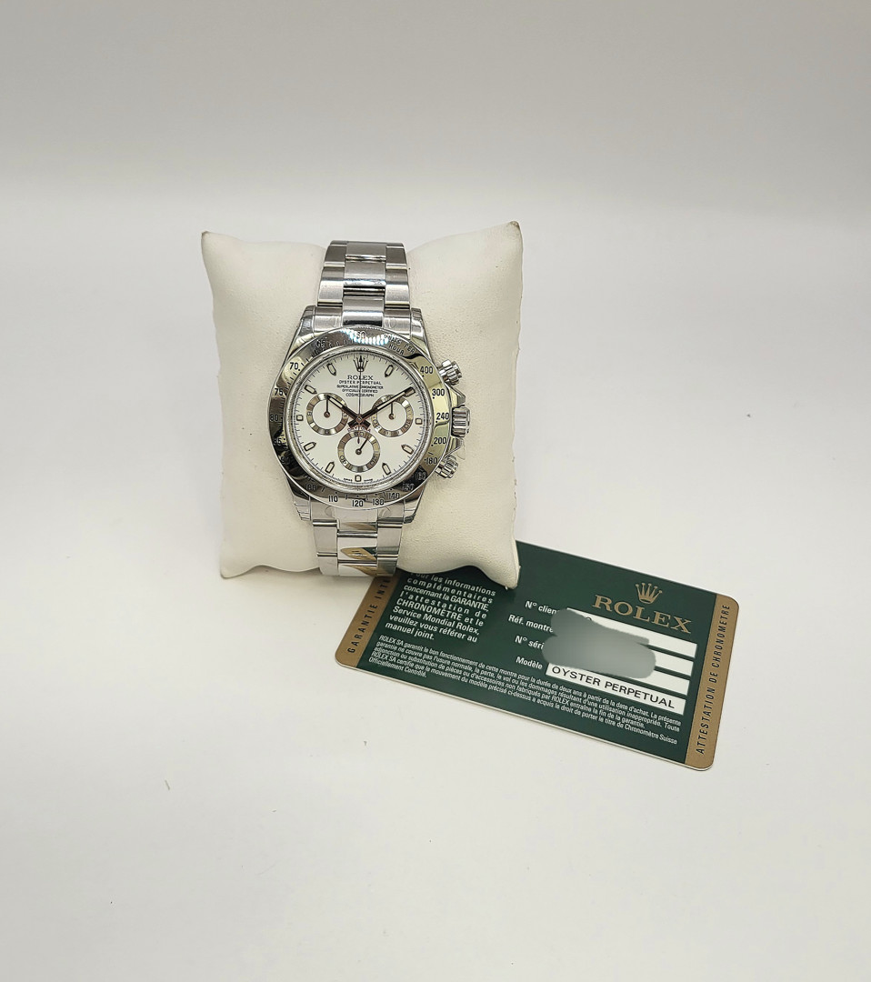 Cronografo Rolex Cosmograph Daytona acciaio