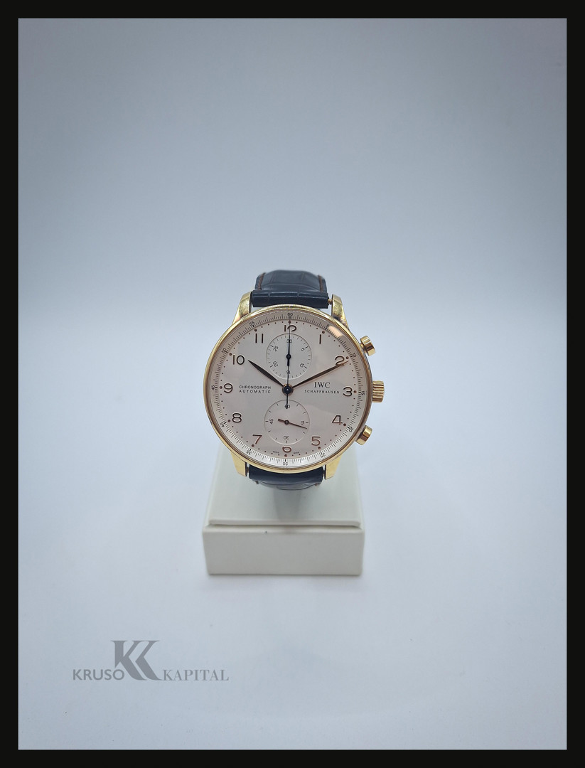 Cronografo con fibbia oro IWC Portoghese