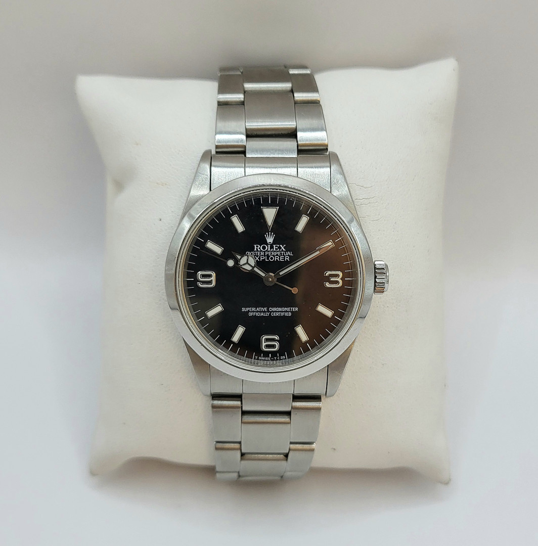 Orologio acciaio Rolex Explorer