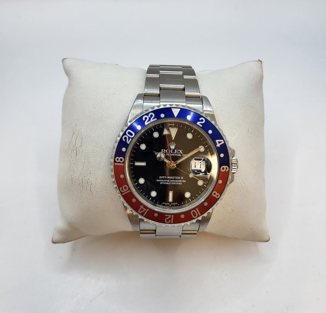 Orologio Rolex GMT Master II acciaio