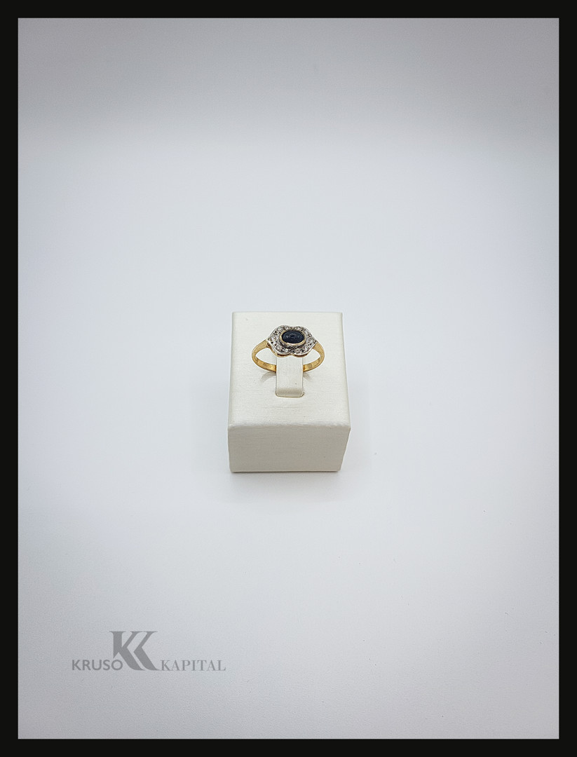 Anello oro pietre