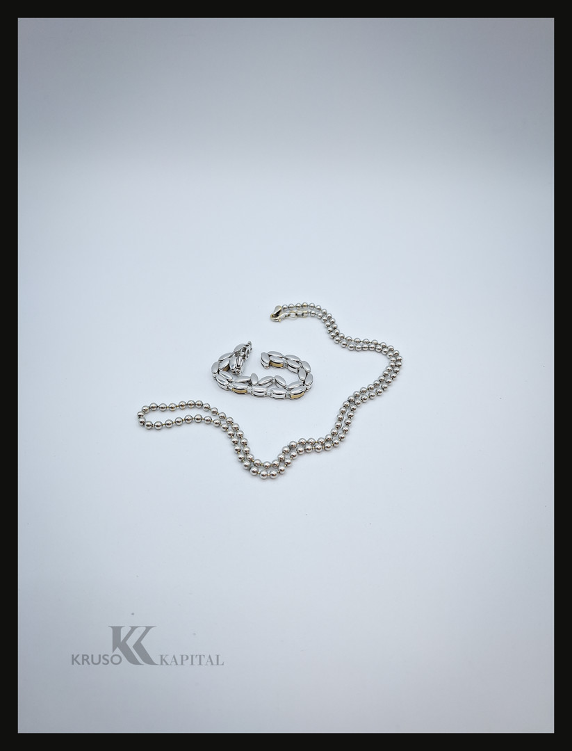Collana e bracciale oro