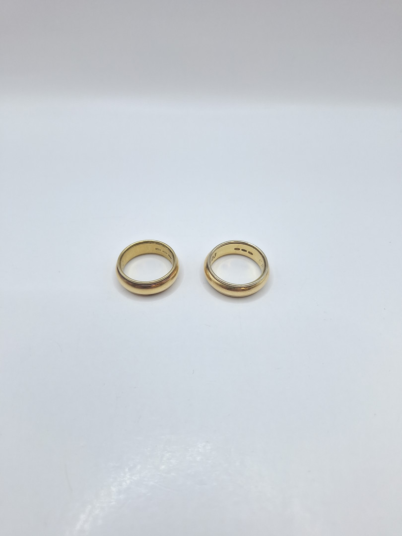 Due anelli oro 