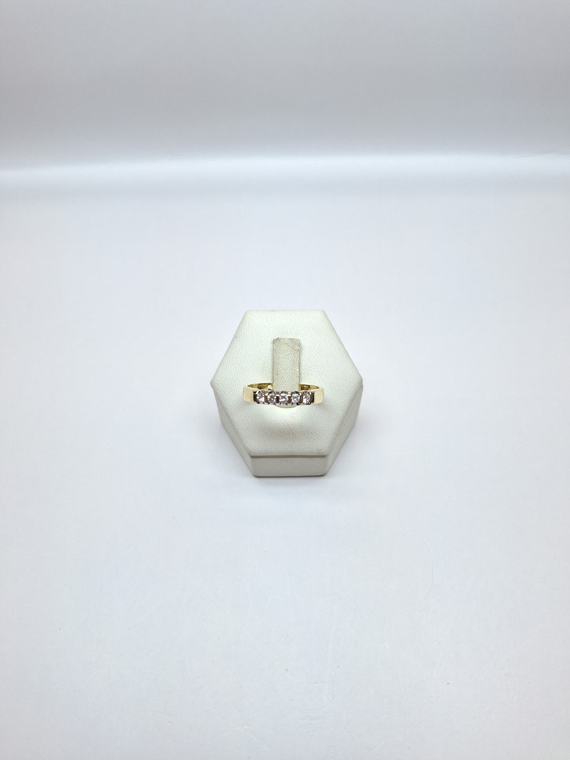 Anello oro diamanti