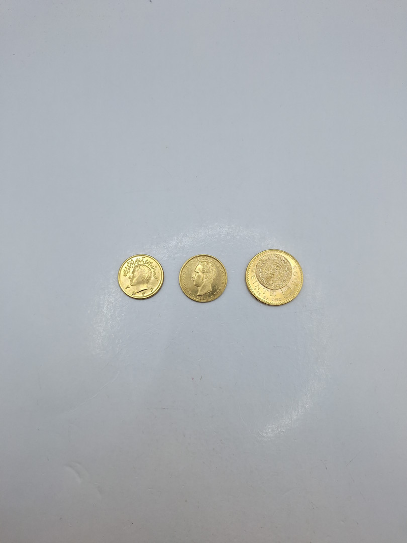 Tre monete oro 