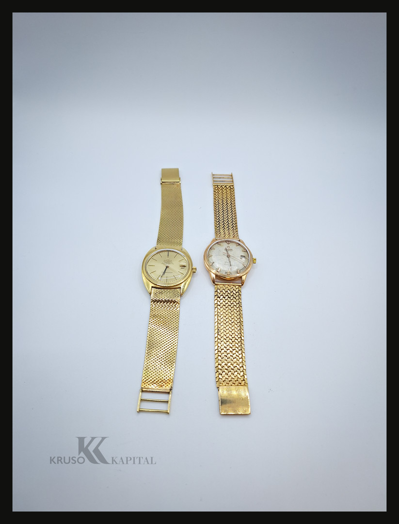 Due orologi omega oro