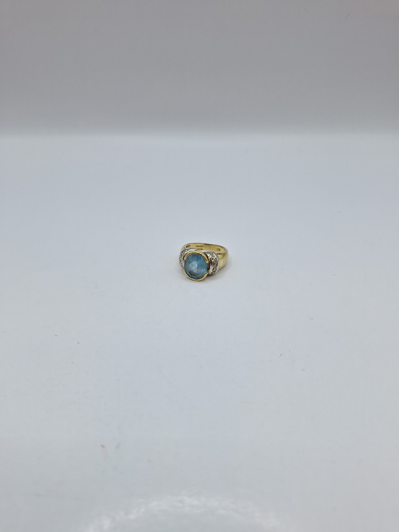 Anello oro pietre