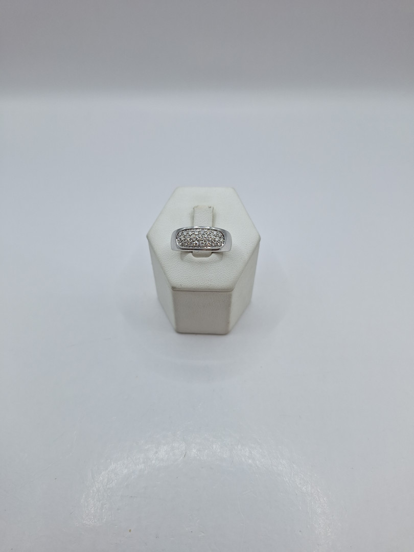Anello oro diamantini