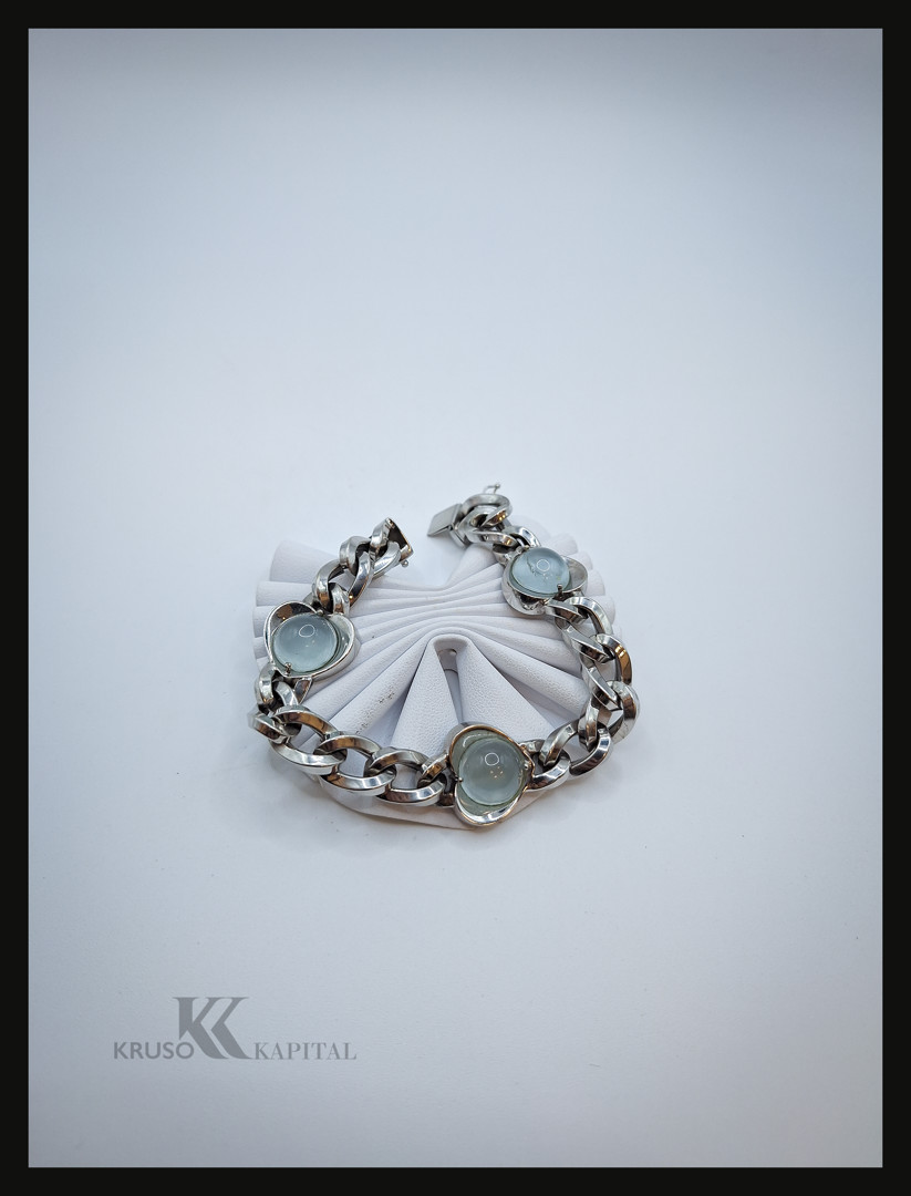 Bracciale oro pietre