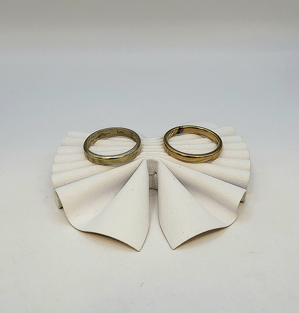 Due anelli oro