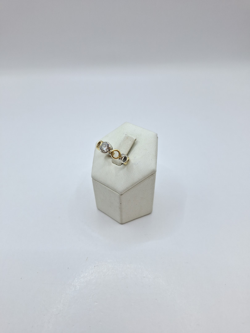 Anello oro diamante
