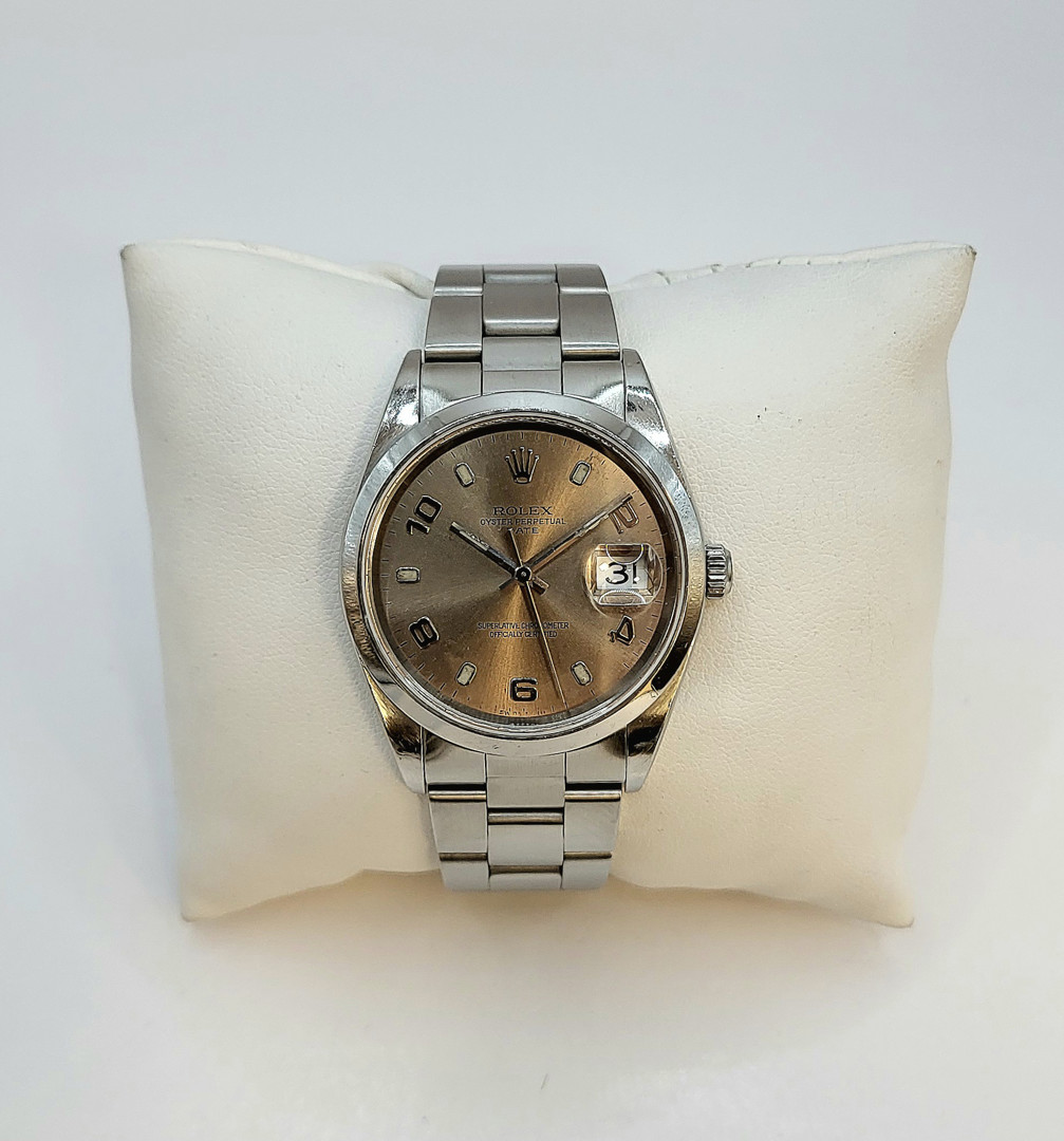 Orologio acciaio Rolex Date