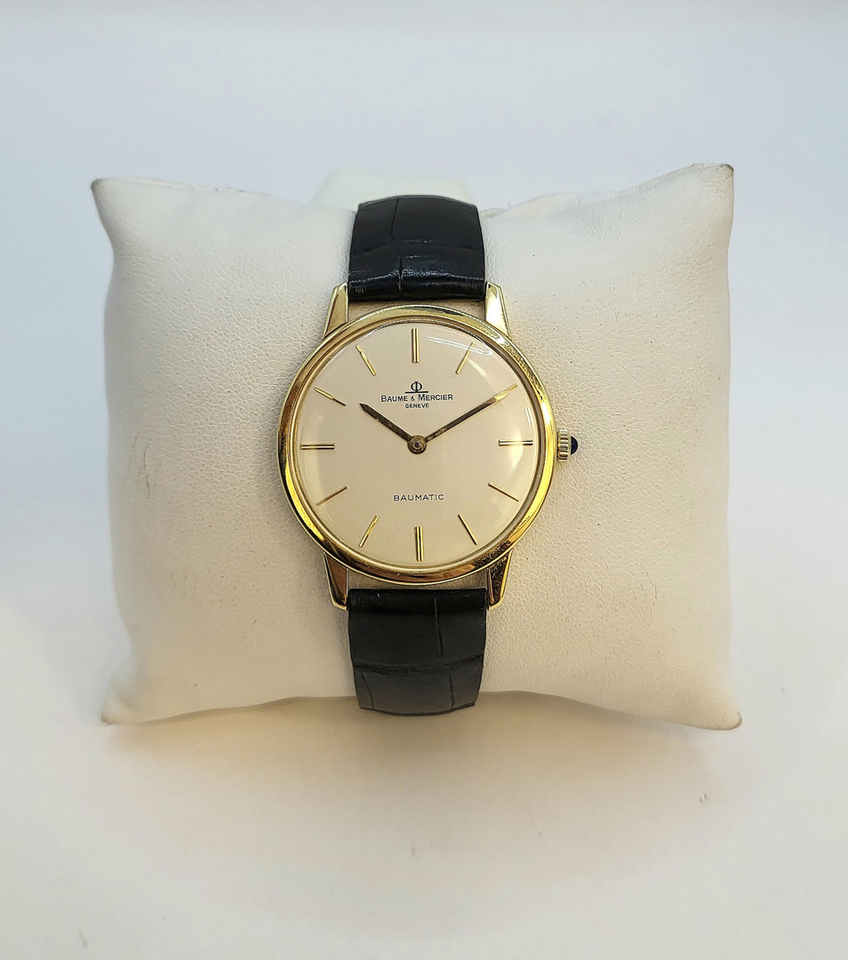 Orologio oro Baume & Mercier