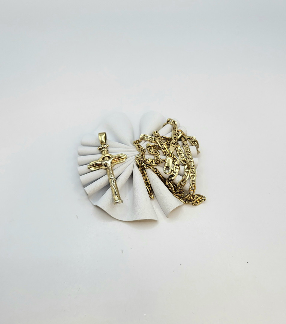 Catena e ciondolo oro