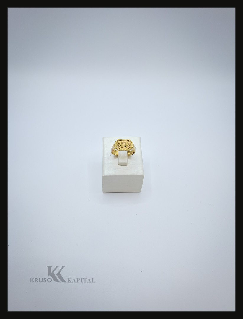 Anello oro