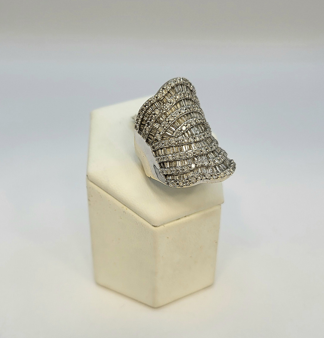 Anello oro diamanti