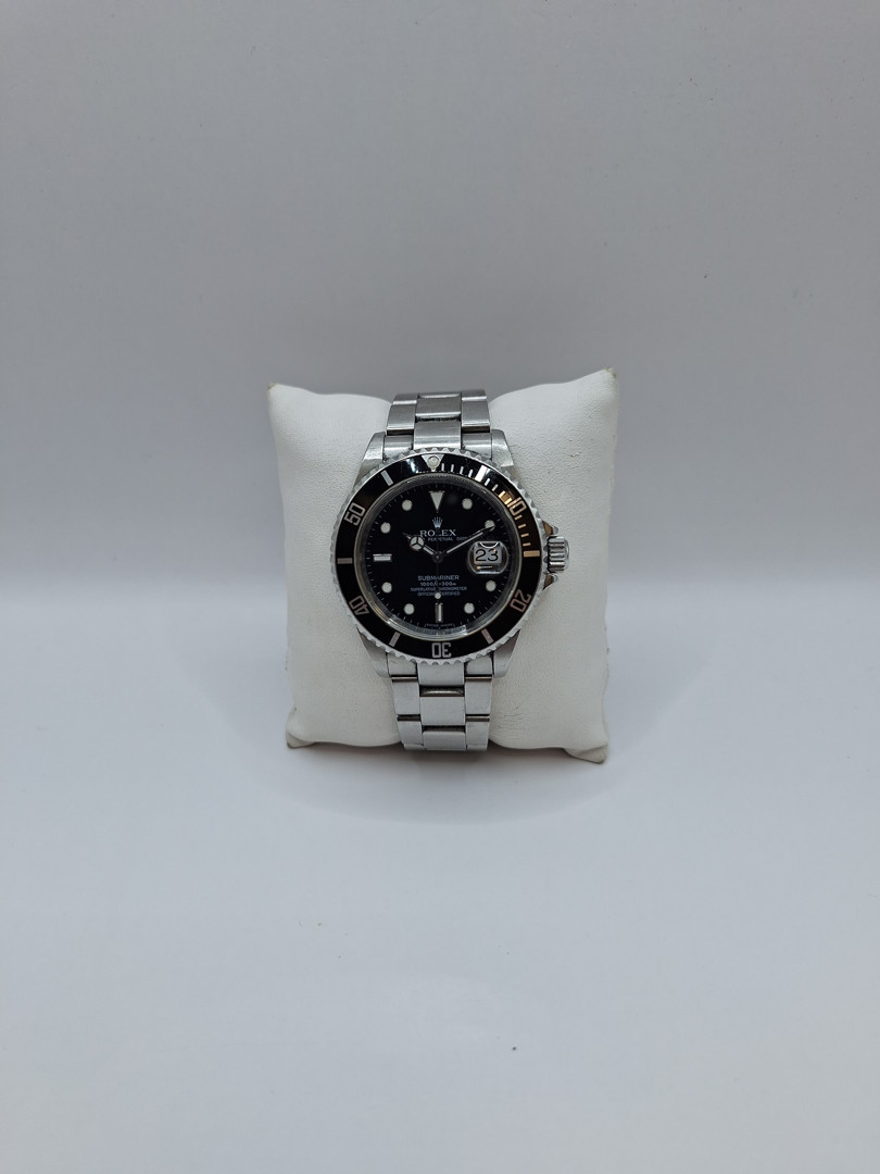 Orologio acciaio Rolex submariner 