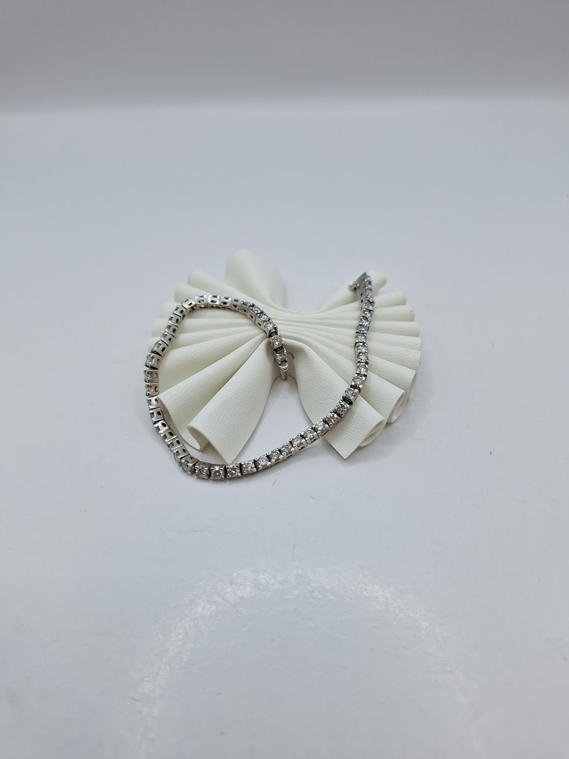 Bracciale "tennis" oro con diamanti