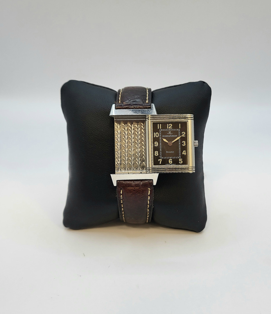 Orologio Jager LeCoultre Reverso acciaio