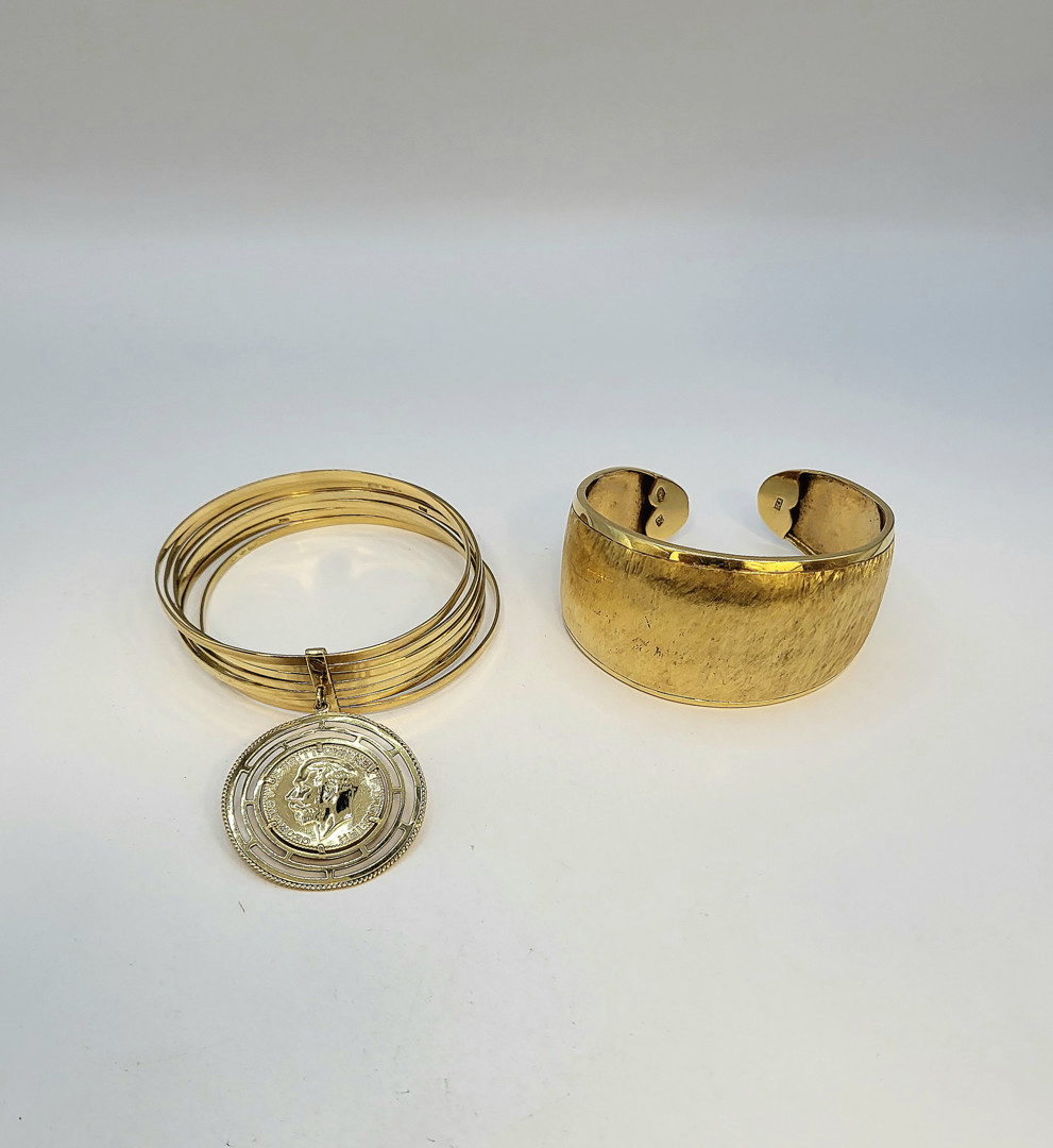 Due bracciali oro 