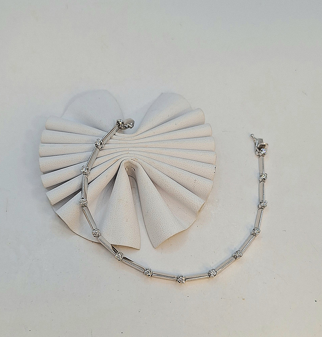 Bracciale oro e diamanti a firma Recarlo