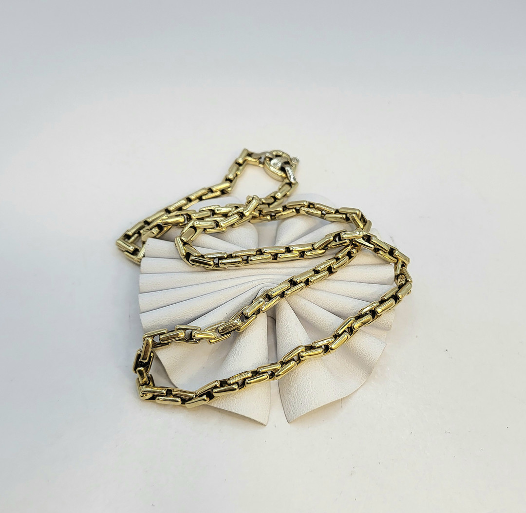 Collana a firma Barakà oro diamantini