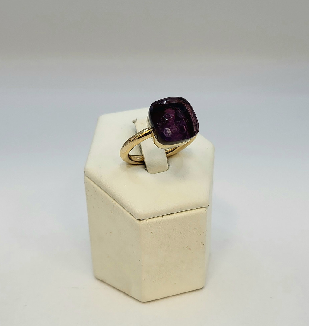 Anello oro pietra a firma Pomellato