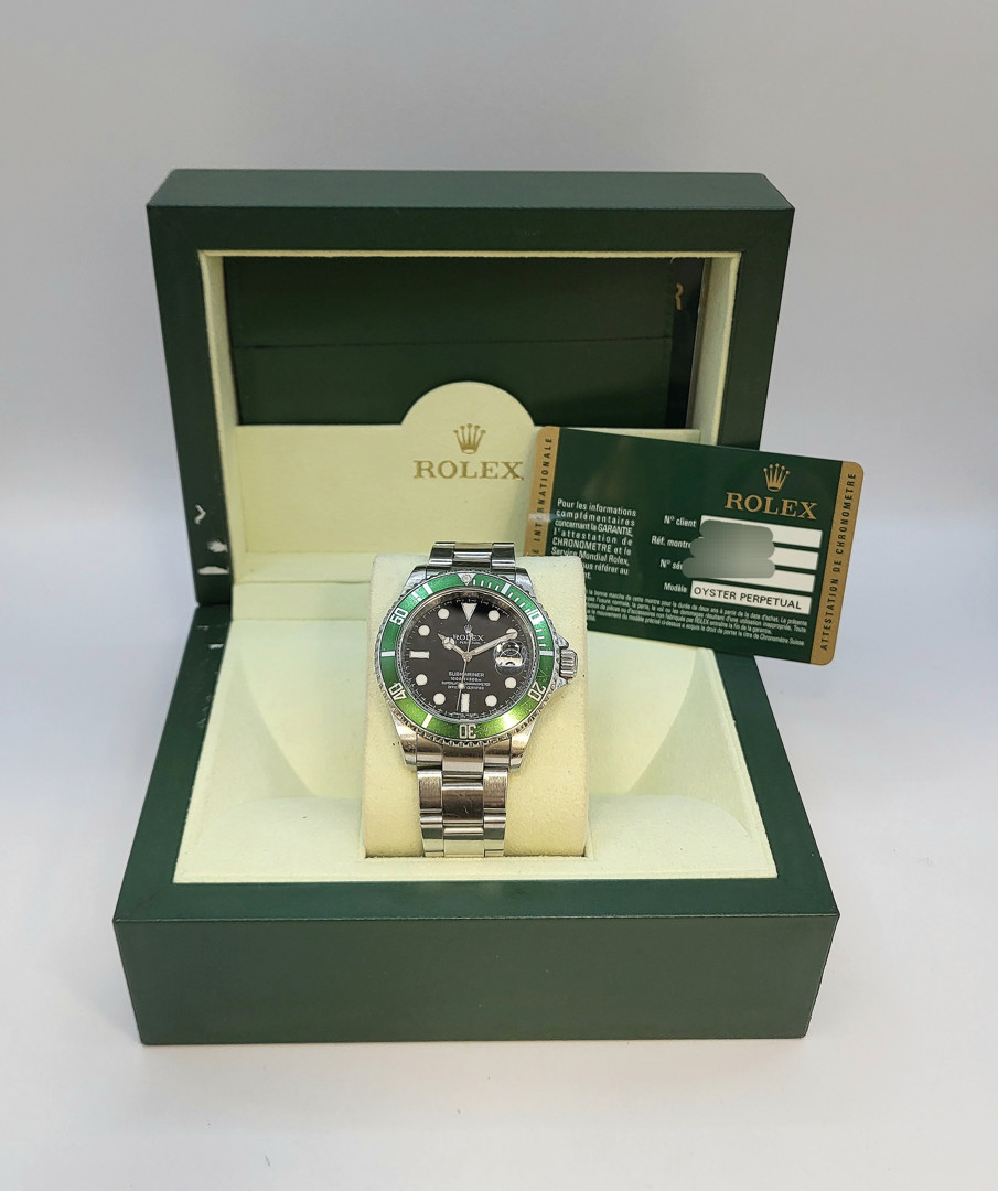 Orologio Rolex Submariner Date acciaio 