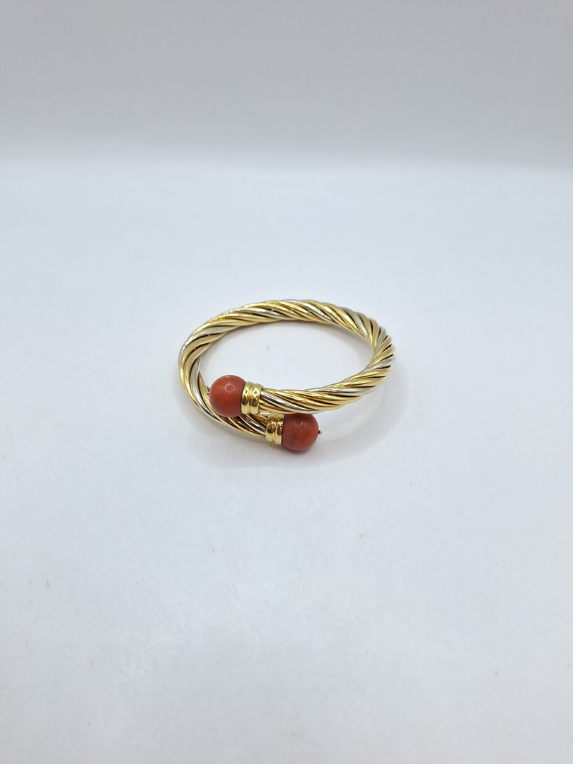 Bracciale oro coralli 