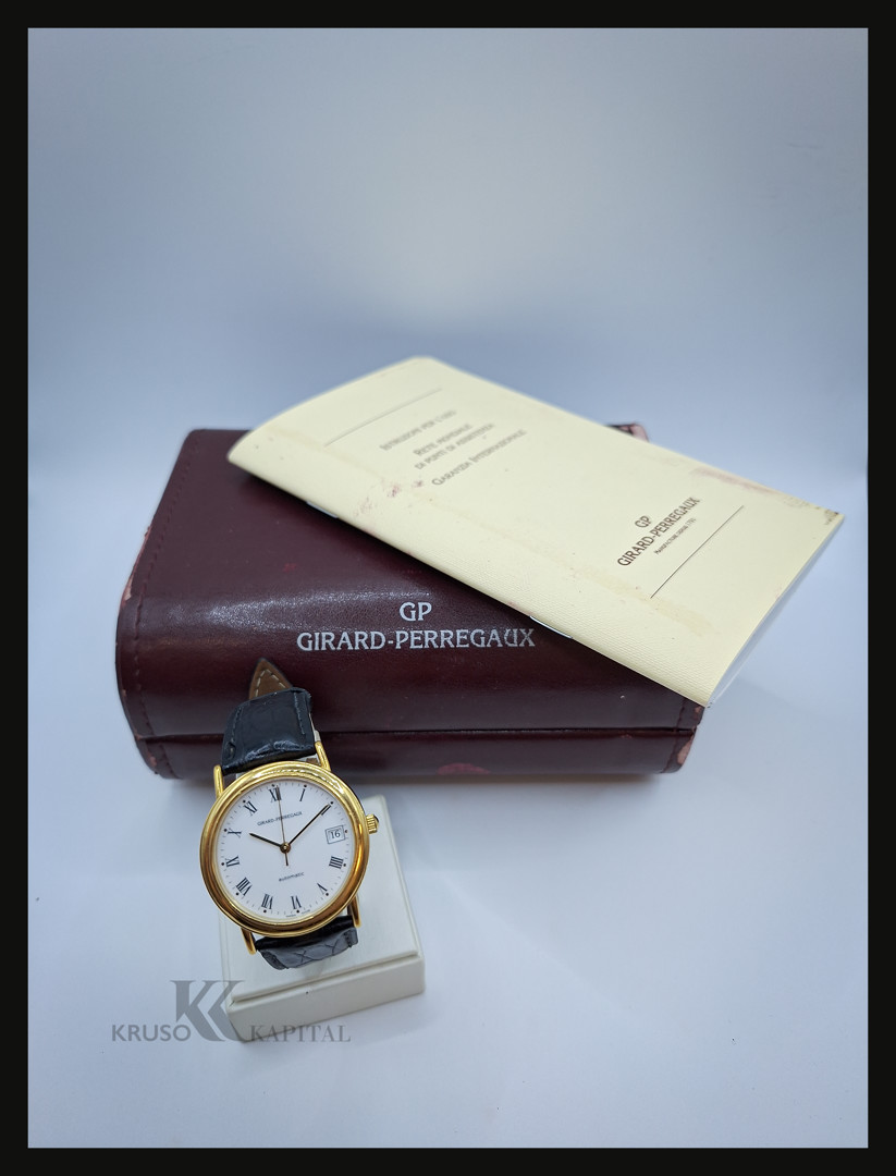 Orologio oro Girard-Perregaux con scatola e garanzia a corredo