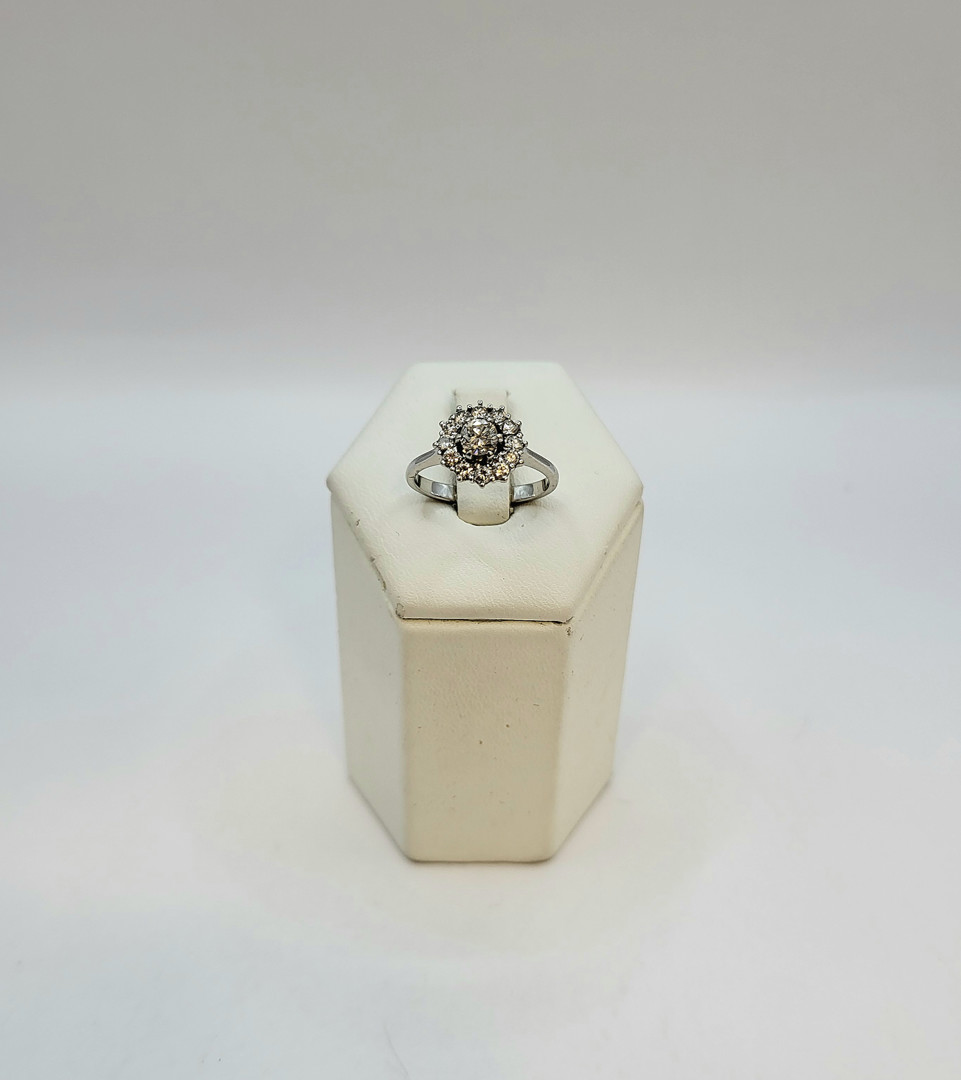 Anello oro diamanti