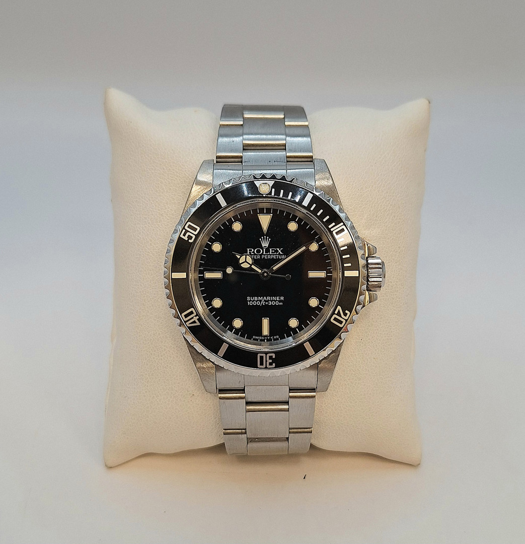 Orologio acciaio Rolex Submariner