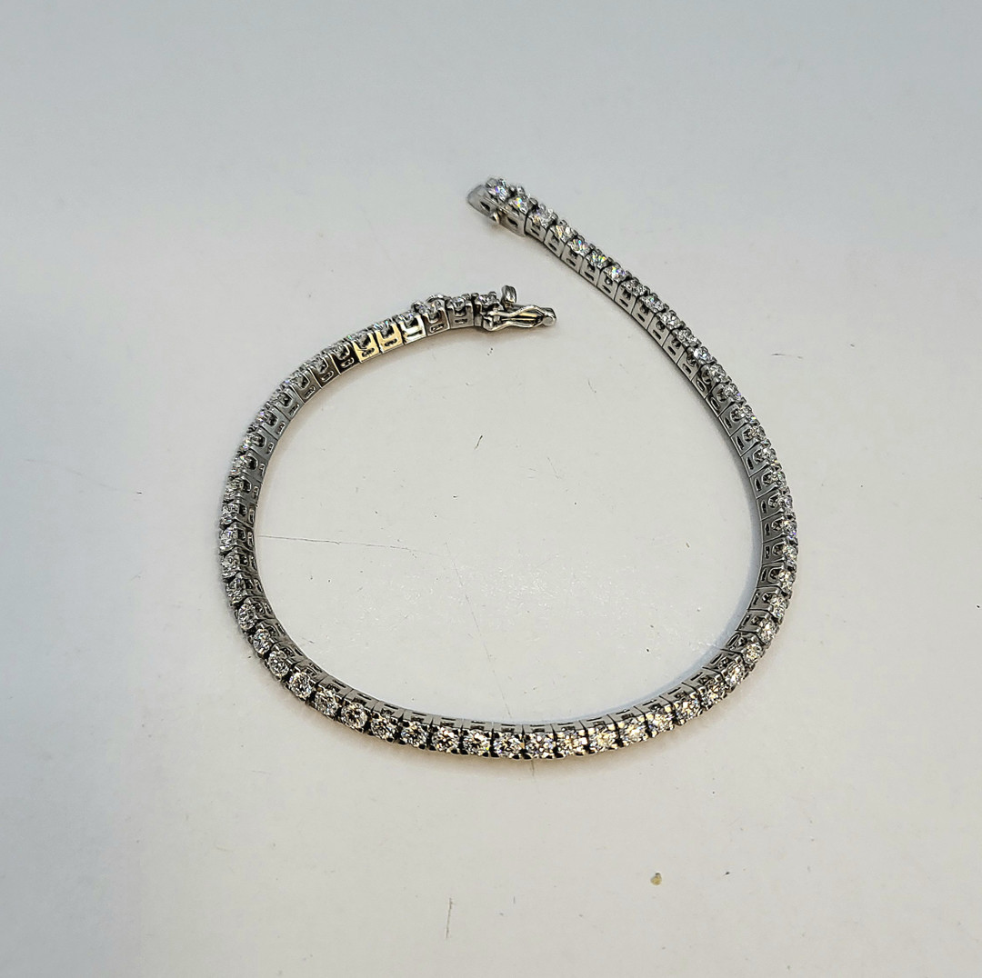 Bracciale tennis D&D oro diamanti 