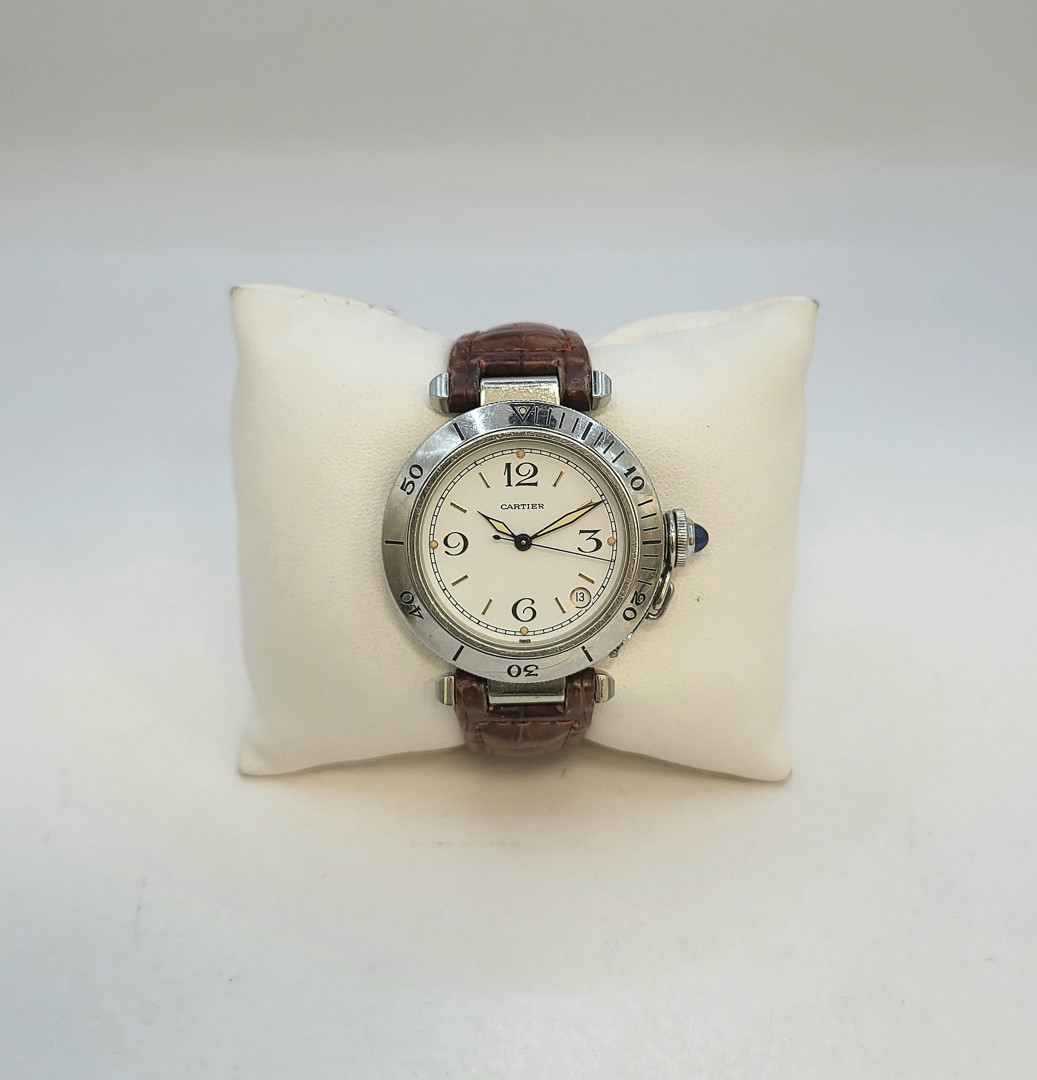 Orologio Cartier Pasha acciaio 