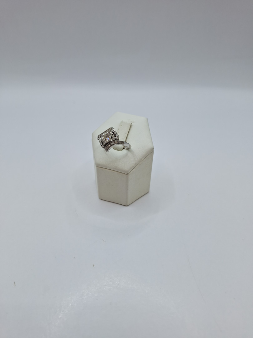 Anello oro diamante 