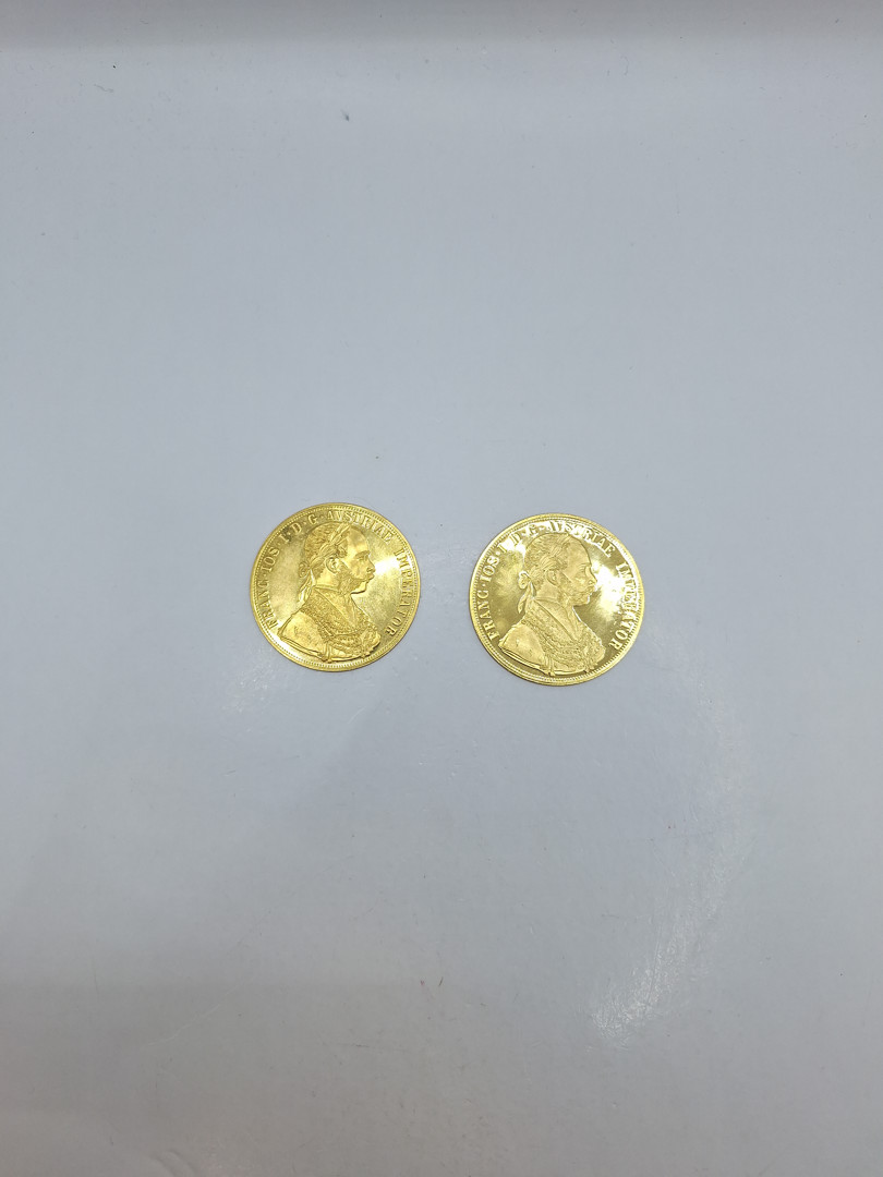 Due monete oro 