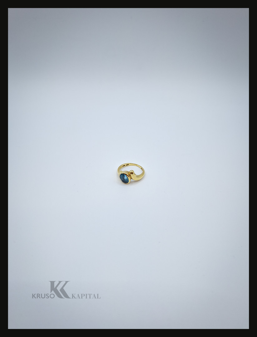 Anello oro pietra
