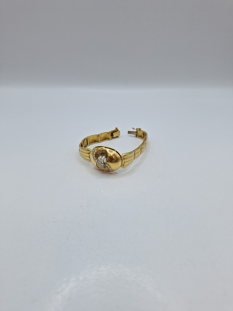 Bracciale oro diamanti 