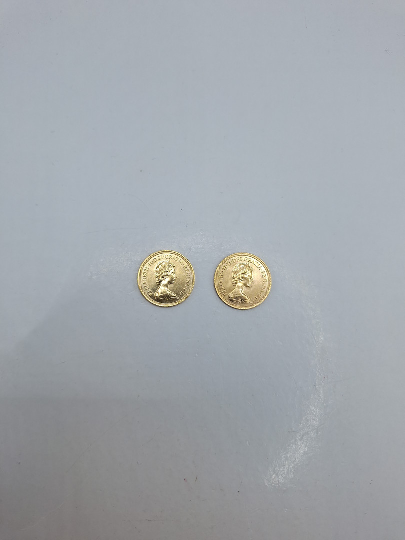 Due sterline oro