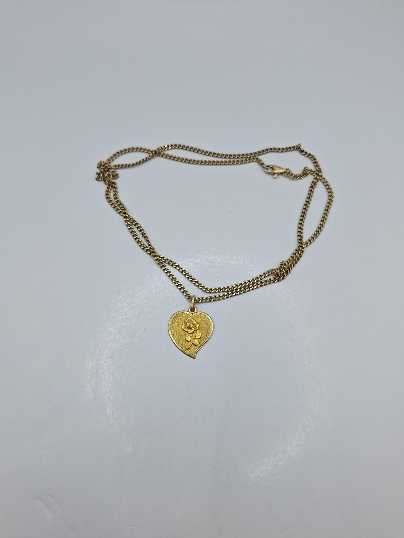 Collana ciondolo oro
