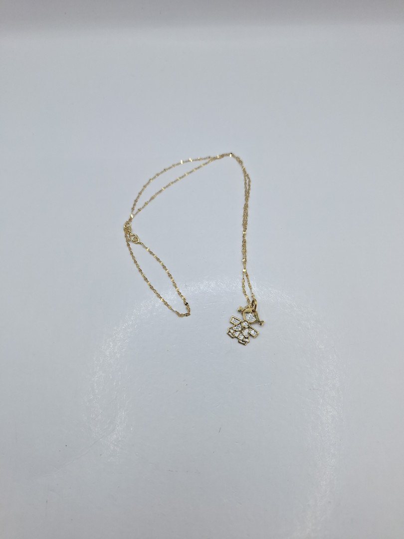 Collana ciondolo oro